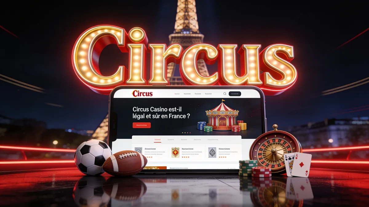 Circus Casino est-il légal et sûr en France ? : guide circus casino pour les joueurs en France