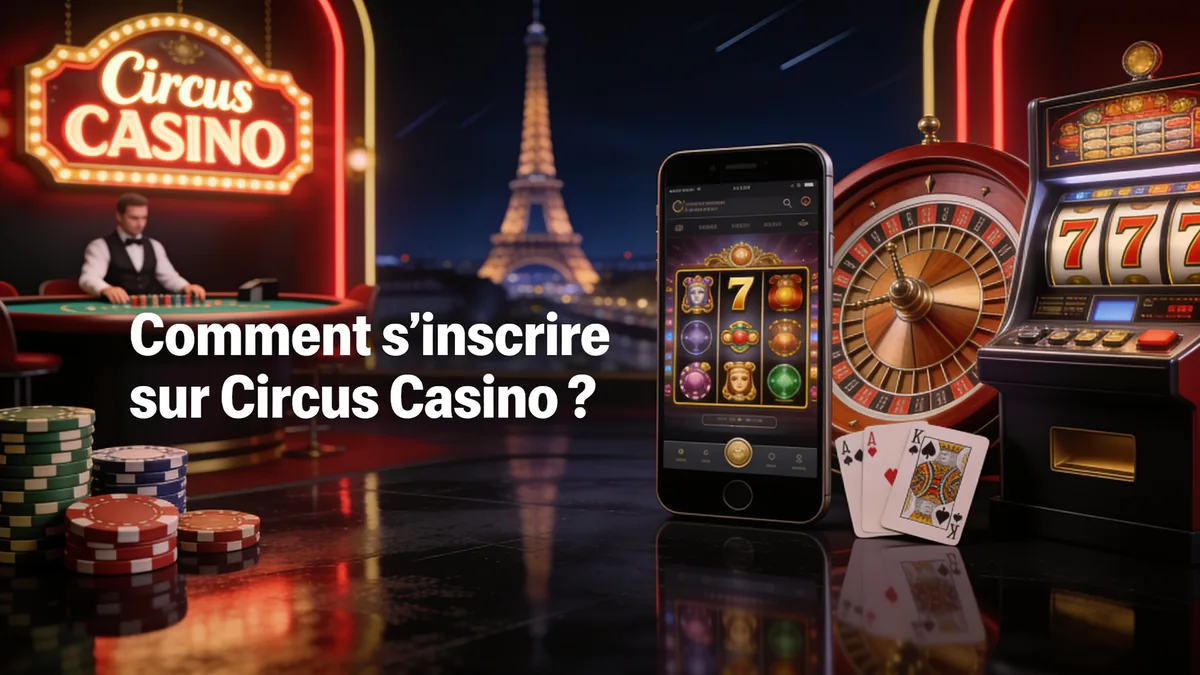 circus casino en France — Comment s'inscrire sur Circus Casino ?